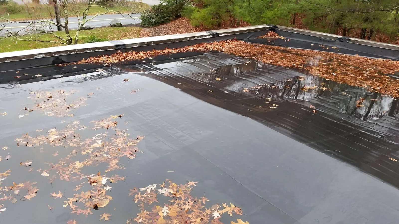Ponding Water Roof Repair in Yonkers, NY