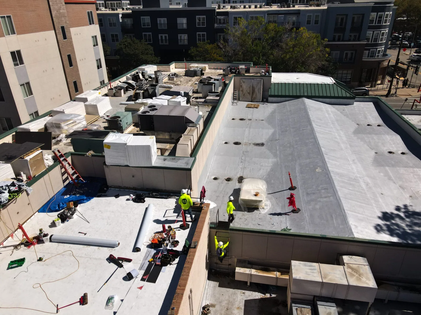 Commercial Roof Insulation and Cover Board in Yonkers, NY